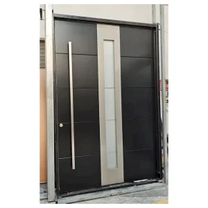 OEM Metal Door Elegant Metal Entrance Door Durable Outdoor Security Metal Door for Residential Front Door Systems