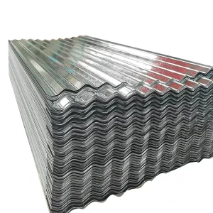 OEM ODM 26 28 Aluminum and Zinc Roofing Sheet Long Span 0.5 Mm 0.7 Mm Thick Aluminum zinc Corrugated Sheet Galvalume