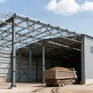 Office Building Durable Steel Structure Modular Construction System for High-Load Warehouses Workshops Villas Schools