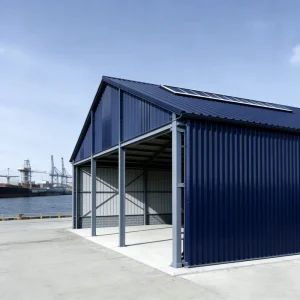 Office Building Durable Steel Structure Modular Construction System for High Load Warehouses Workshops Villas Schools