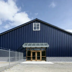Office Building Steel Structure Modular Construction System for High Load Warehouses Workshops Villas Schools