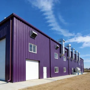 Office Building Steel Structure Modular Construction System for High Load Warehouses Workshops Villas Schools