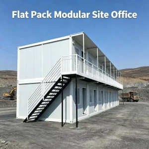 Oil Camp Quick Assembly Flat Pack Detachable Sandwich Panel Steel Frame Labor Camp Dormitory with Guidance for Mining Site