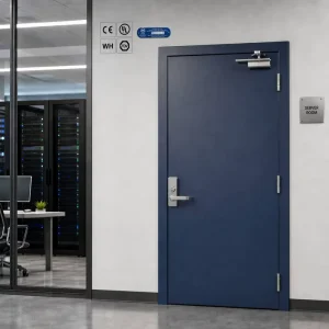 One stop Custom Steel Fire Door Service Include Frame Hinge Lock Fire Resistant Accessories for Engineering Contractors
