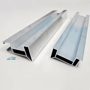 Open Mold Custom 6061 6063 T5 T6 Aluminum Mill Finish Special shaped Sliding Alu Track Cutting Extruded Aluminum Profiles
