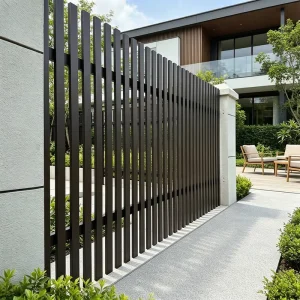 Outdoor Anti-rust Assembled Aluminum Alloy Viewing Enclosure Guardrail