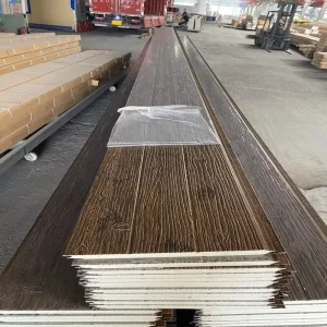 Outdoor Building Industrial Exterior PU Core Steel Carved Wall Cladding Sandwich Wall Panel Metal Siding Board