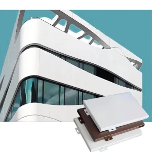 Outdoor Decorative Aluminum Wall Cladding Metal Panels Aluminum Single Panels Metal Building Facades