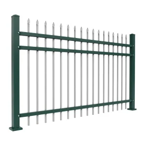 Outdoor Fencing Metal Panel Enclosures with Steel Iron Aluminum Alloy Frames for Large Parks and Residential Fencing