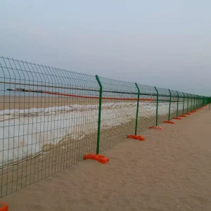 Outdoor Metal Fence Panels with Customized Galvanized Fence for Regional Isolation