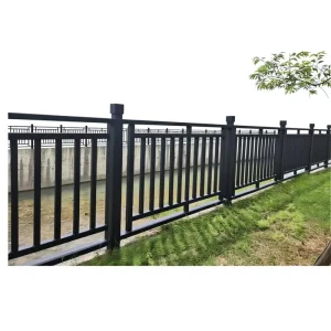 Outdoor Metal Fence Railing Panel Aluminum Balustrade Security Garden Poolside
