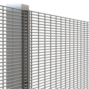 Outdoor Metal Frame Anti-Climb Security Fence