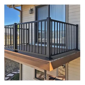 Outdoor Modern Metal Balustrade Design Aluminum Balcony Railing Stair Railing Deck Railing and Handrail
