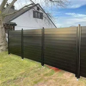 Outdoor Picket Decorative Aluminium Garden Privacy Fence Panels