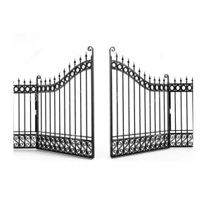 Outdoor Remote Retractable Sliding Gate