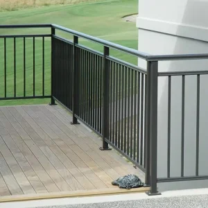 Outdoor Steel Deck Railings Metal Deck Railing System for Villa