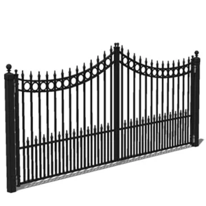 Outdoor Steel Decorative Garden Fence