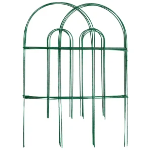 Outdoor Steel Garden Border Fence Roll for Flower Bed Decoration