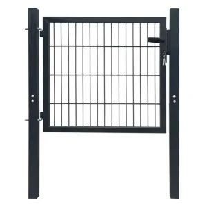 Outdoor Steel Metal Fence Gate Entrance Barrier