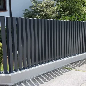 Outdoor WPC Privacy Fence Panel Garden Composite Fence Board Villa Fencing System Low Maintenance