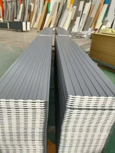 Outdoor Wall Decorative Carved Panels Fireproof Metal Carved Board 20mm 25mm 30mm Steel Sandwich Panel Polyurethane (PU)