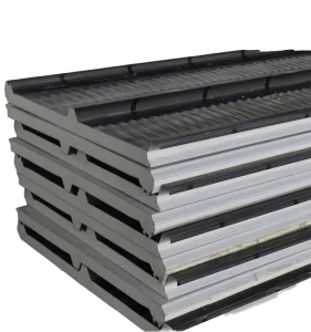 PIR Aluminum Sandwich Panel Metal Exterior Wall Cladding Prefabricated House Workshop Fire Resistant Water Resistant