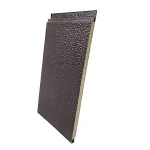 PIR Insulated Metal Siding Panels Modern Prefab House Villa Exterior Wall Cladding Water Fire Resistant Eco Friendly