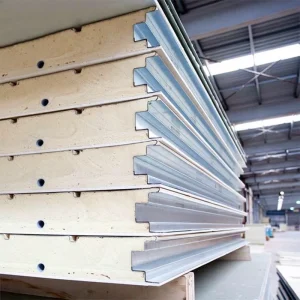 PIR Metal Sandwich Panel High Thermal Insulation Roofing Solution for Cold Storage Industrial Warehouse Buildings