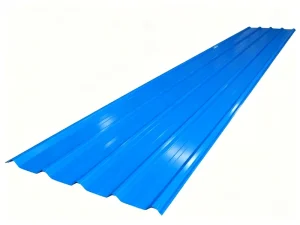 PPGI Coated Corrugated Steel Roofing Sheets Color Coated Metal Sheets for Roofing Custom Cutting Processing Service