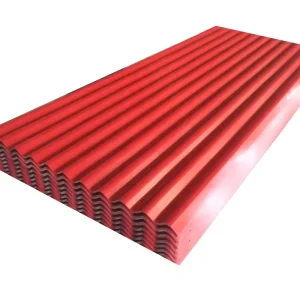 PPGI Color Coated Corrugated Galvanized Metal Sheet for Farm Building Roofing Application