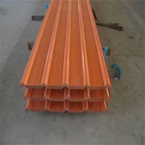 PPGI Color Coated Corrugated Roofing Sheet Galvanized Steel Roof Tile Metal Roof Panel for Building Construction