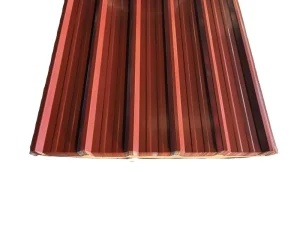 PPGI Color Coated Corrugated Steel Sheet Waterproof Metal Roof Panel for Construction Roof Covering