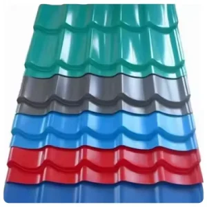 PPGI Corrugated Board Prepainted Metal Roofing Sheet Steel