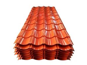 PPGI Corrugated Roof Tiles Galvanized Metal Building Roof Sheet with Cutting Bending Welding Services BIS & KS Certified