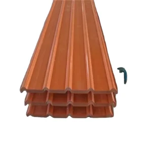 PPGI Corrugated Roofing Sheet Color Coated Galvanized Steel Metal Roof Panel Construction Building Material