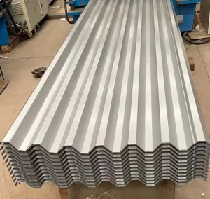 PPGI Corrugated Steel Plate Roofing Sheet 28 Gauge 1mm 2mm for Metal Roof Factory