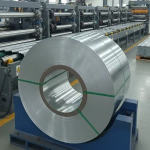 PPGI Galvanized Steel Coil SS400 DX51D SGCC Corrugated Roof Sheet Container Cutting Use