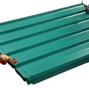 PPGI Manufacturer Galvanized Corrugated Iron Steel Color Coated Roofing Sheet 0.55mm Corrugate Sheet Roof