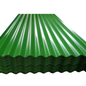 PPGI Manufacturer Galvanized Corrugated Iron Steel Color Coated Roofing Sheet 0.55mm Corrugate Sheet Roof