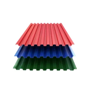 PPGI Metal Roofing Sheet Prepainted Galvanized Corrugated Steel Roof Tiles Board 0.14 0.20mm Mid Hard Cutting Welding