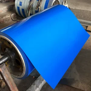 PPGI Steel Coil 0.3mm-1.0mm PVDF Coated Color Roofing Sheet for Construction in Stock
