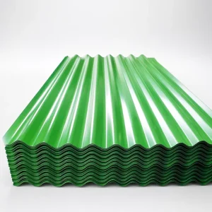 Anti Corrosion Z275 Zinc Coating Color Coated Tile Philippines PPGI Corrugated Sheet for Warehouse Construction