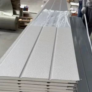 Decorative Cladding Wall Panel Exterior Wall Panel Fireproof Insulation Metal PU Sandwich Panel