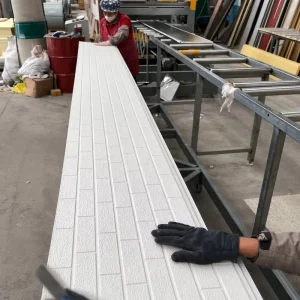 China Manufacturer Embossed Metal Engraved Panels with Moisture-Resistant PU Core for Walls