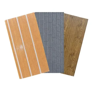 PU Foam Insulated Metal Carved Panel, Weather-Resistant Exterior Decorative Steel Panel for Outdoor Construction