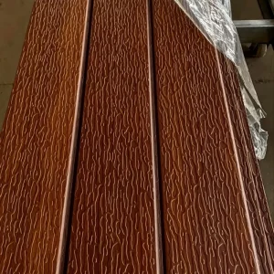 Carved Decorative PU Sandwich Panel Insulated Exterior Wall Panels for Villas and Prefabricated Buildings