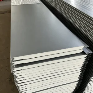 PU Insulated Wall Panel, Polyurethane Foam Sandwich Panel for Exterior Wall Decoration, Suitable for House Ceiling Decoration