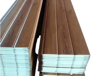 Modern Design PU Polyurethane Fire-Resistant EPS Exterior Wall Sandwich Panel for Steel Garages