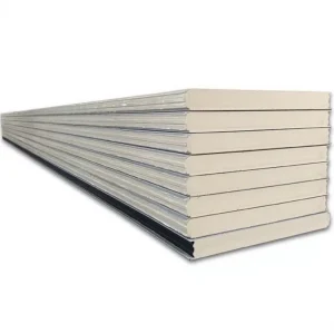 PU Insulated Metal Sandwich Panel Waterproof Roof System for Steel Structure Warehouse Factory Construction Projects