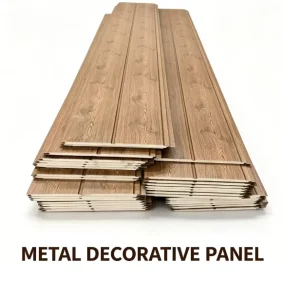 PU Insulated Metal Siding Sandwich Panel Galvalume Steel Exterior Wall Cladding for Prefab House